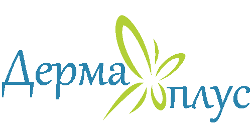 Derma Plus Dermatology Clinic Skopje typographic logo